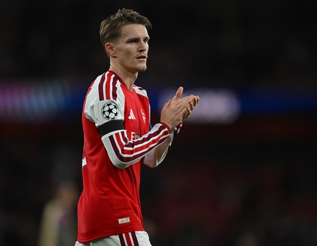 Arsenal vẫn phải tung các trụ cột vào sân ở trận đấu với Lille. Ảnh: EPA/DANIEL HAMBURY