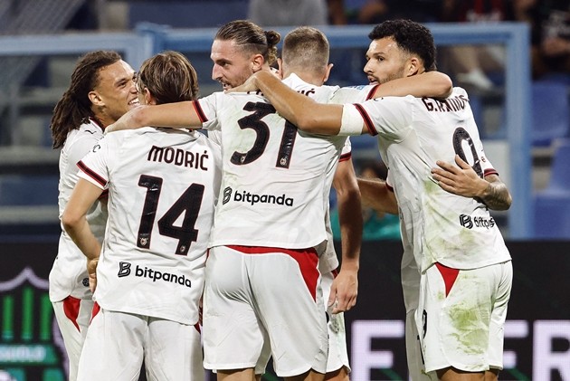 AC Milan chơi tương đối tốt từ đầu mùa. Ảnh: EPA/ELISABETTA BARACCHI