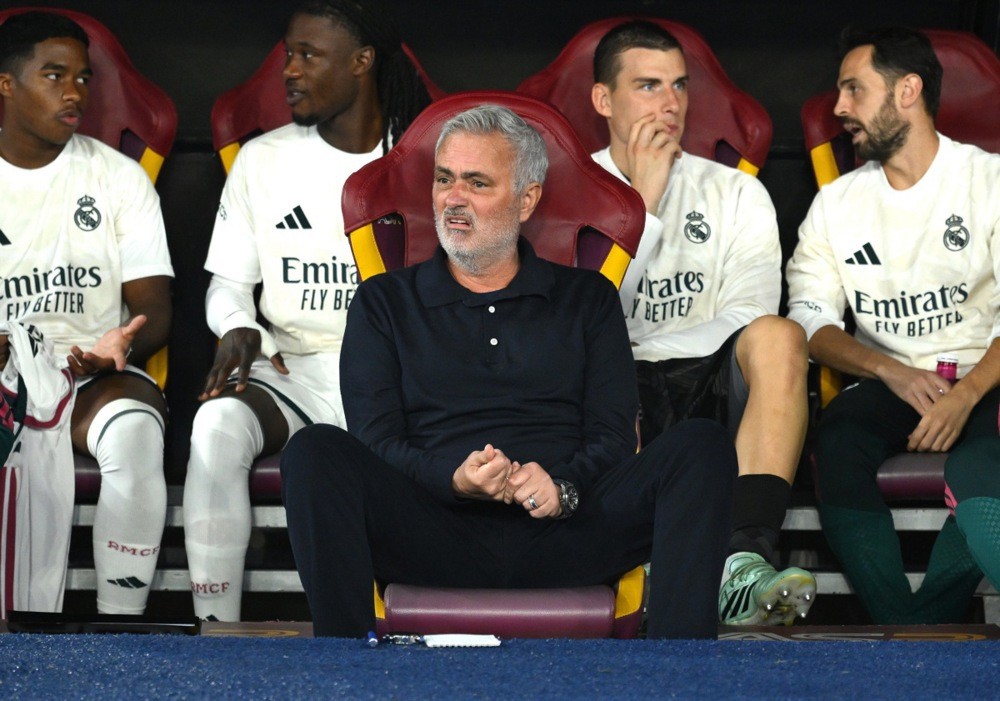 Mourinho đã có những điều chỉnh chiến thuật hợp lý để giúp Real ngược dòng. Ảnh: EPA.