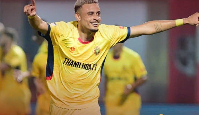 Thanh Hoá đã thắng Hải Phòng trên sân khách. Ảnh: V.League.