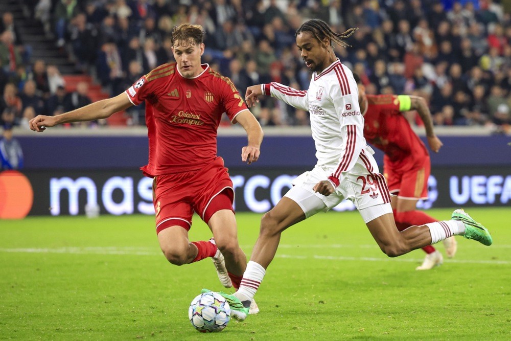 Barcola bùng nổ tại Champions League. Ảnh: EPA IMAGES. 