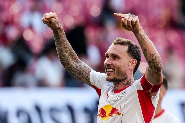 David Raum là 1 trong những mục tiêu có nhiều liên kết với Man United. Ảnh: EPA