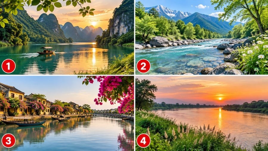 Bạn chọn dòng sông nào?