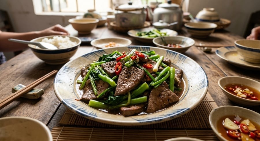 Gan lợn cung cấp sắt và vitamin B12 nhưng cũng chứa cholesterol, vì vậy cần chú ý lượng ăn và tần suất sử dụng.
