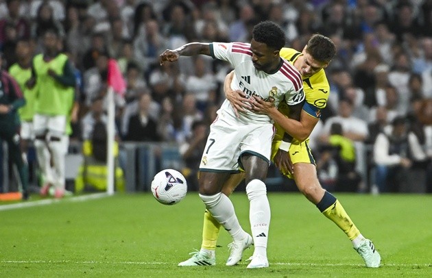 Real Madrid chưa thể kháng cáo tấm thẻ đỏ của Vinicius. (Ảnh: EPA Images)