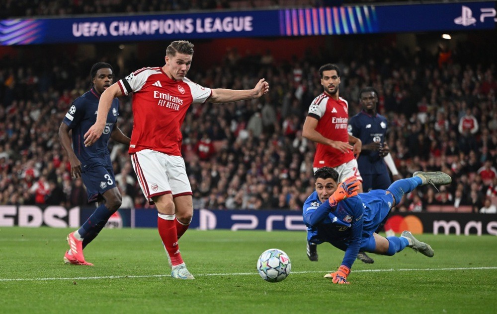Viktor Gyokeres không còn được Arteta tin tưởng. Ảnh: EPA.