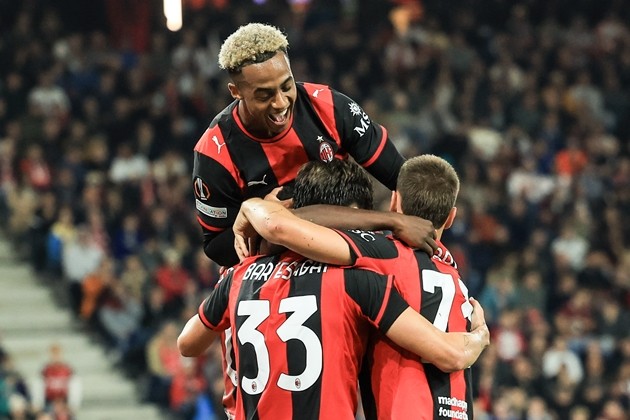 AC Milan đang thể hiện phong độ khá tốt. Ảnh: EPA/MARTIN DIVISEK