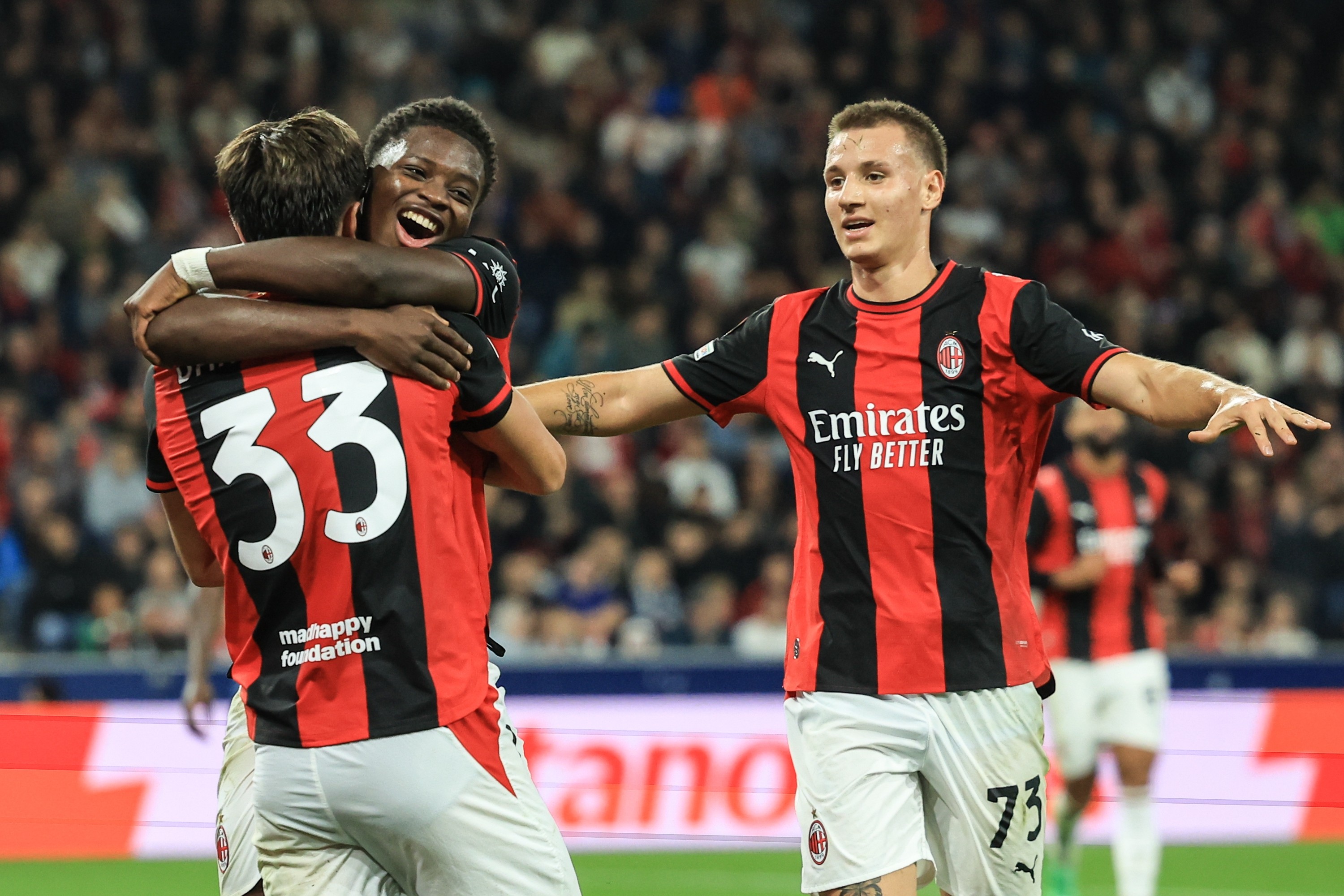 AC Milan mang đến nhiều dấu hiệu tích cực dưới thời Ruben Amorim. Ảnh: EPA/MARTIN DIVISEK