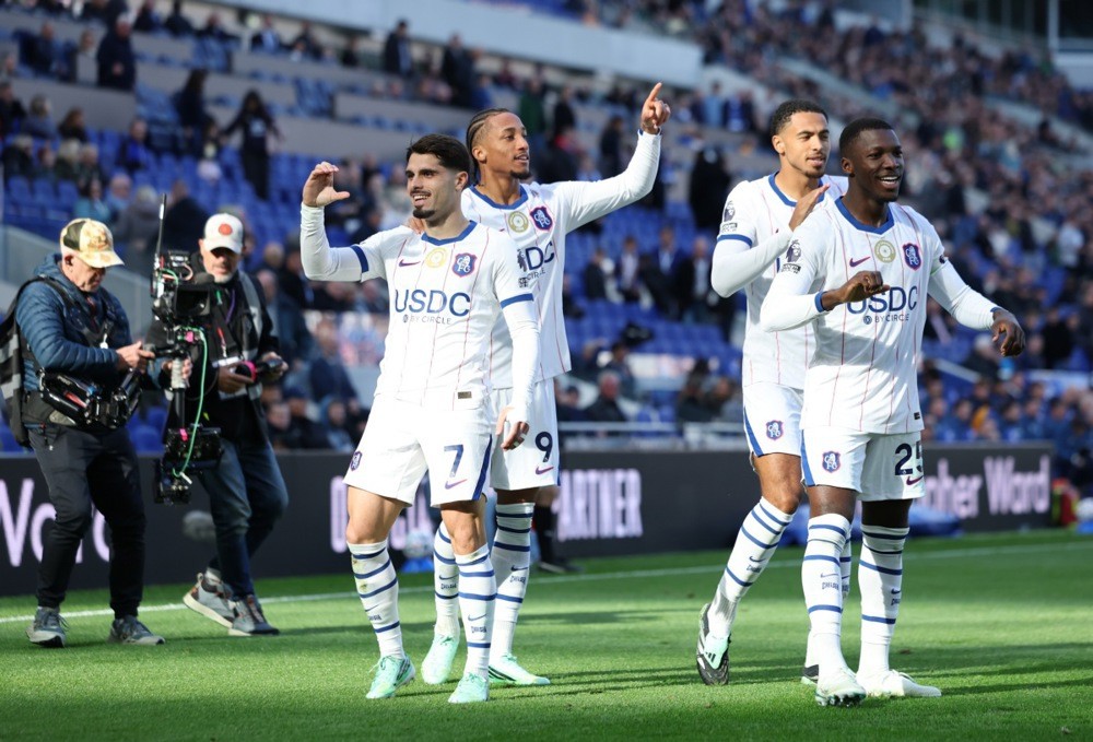 Pedro Neto tỏa sáng trong hiệp 2 để mang về 3 điểm trọn vẹn cho Chelsea. Ảnh: EPA.