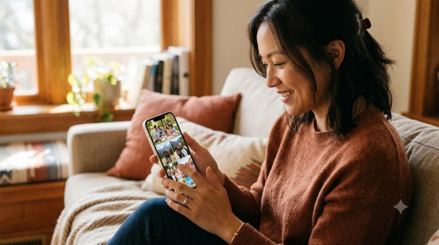 Những bức ảnh bình dị giúp lưu giữ kỷ niệm đẹp và nhắc mỗi người trân trọng những niềm vui nhỏ bé trong cuộc sống.
