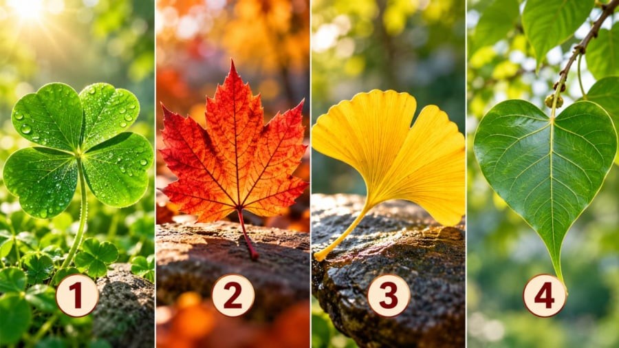 Bạn chọn chiếc lá nào?