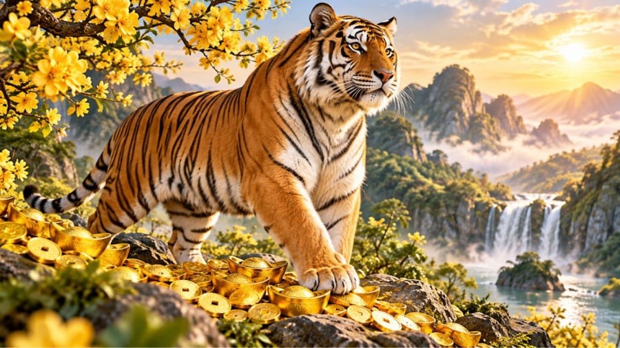 Tuổi Dần 48 giờ tới có thể đón vận may tài chính bất ngờ