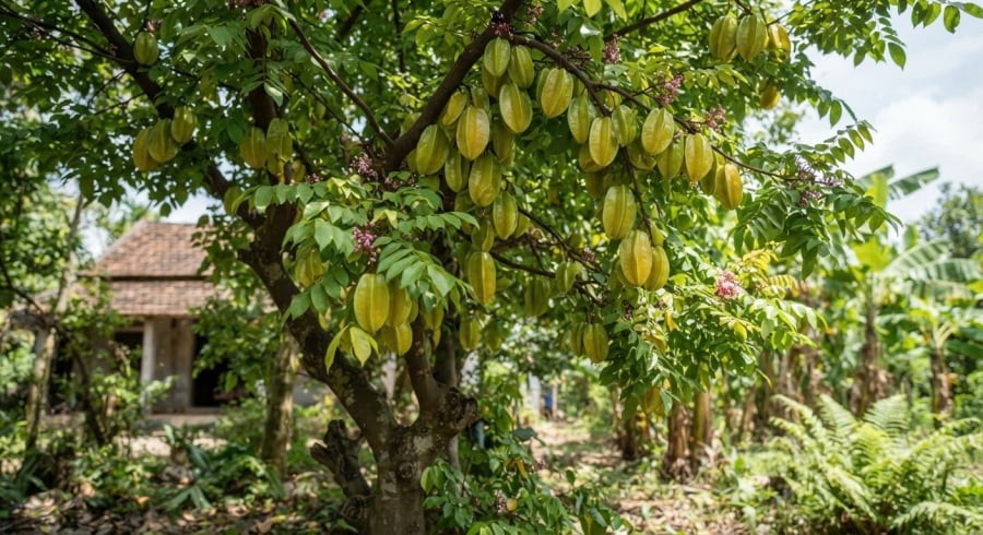 Vị trí trồng khế hút lộc vào nhà, 2 vị trí nên tránh 