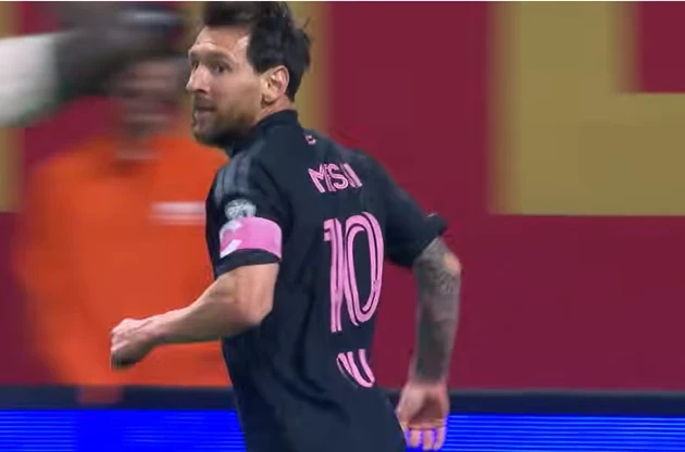 Messi một lần nữa tỏa sáng trong màu áo Inter Miami. Ảnh: Chụp màn hình MLS