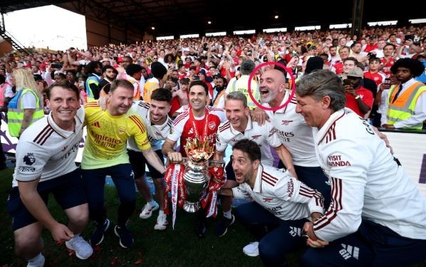 German Castanos là vũ khí sáng tạo bí mật của Arsenal. Ảnh: Getty Images/Michael Regan.