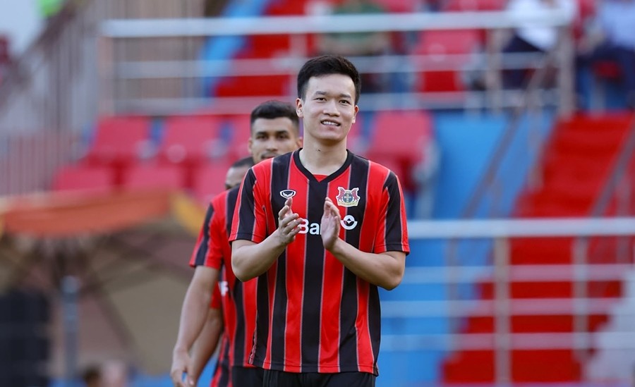 Nguyễn Hoàng Đức tỏa sáng trong chiến thắng của Ninh Bình trước HAGL. Ảnh: Ninh Bình FC.