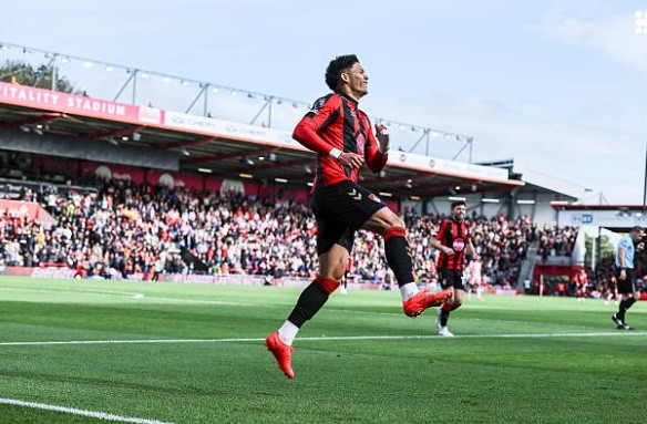 Bournemouth giành chiến thắng đầu tay tại Ngoại hạng Anh. Ảnh: Robin Jones - AFC Bournemouth/AFC Bournemouth via Getty Images.