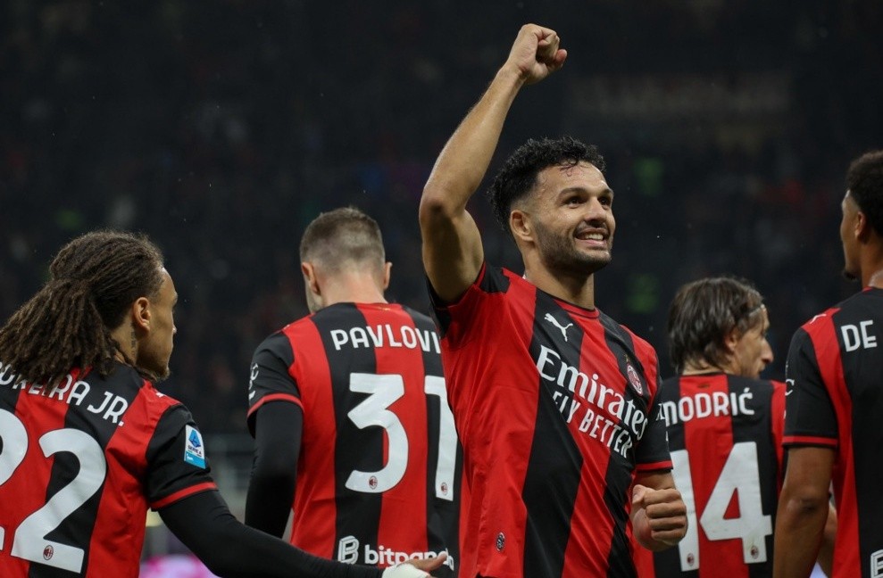 AC Milan vượt qua Atalanta 3-2. Ảnh: EPA.