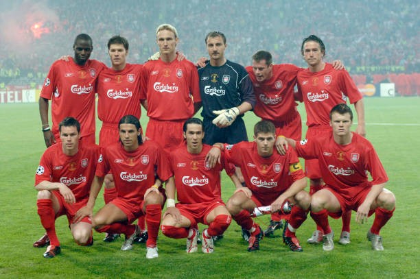 Liverpool bước vào Istanbul với đội hình bị đánh giá thấp hơn. Ảnh: Bob Thomas Sports Photography/Getty Images.