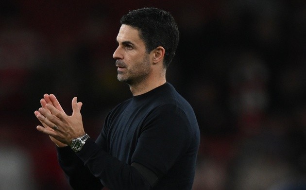 Arteta tỏ ra mát tay khi dùng cầu thủ dự bị. (Ảnh: EPA IMages)