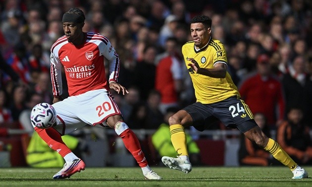 Madueke là sao dự bị mới nhất giúp Arsenal giành 3 điểm. (Ảnh: EPA Images)