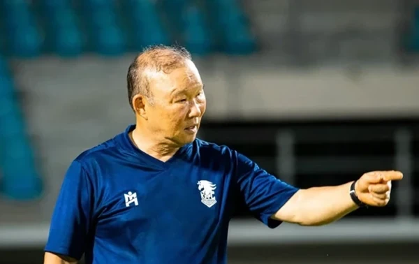 HLV park Hang-seo phẫn nộ vì cách làm việc của các trọng tài tại Thái Lan. Ảnh: K