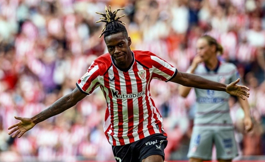 Nico Williams lọt tầm ngắm Arsenal, Chelsea. Ảnh: EPA.