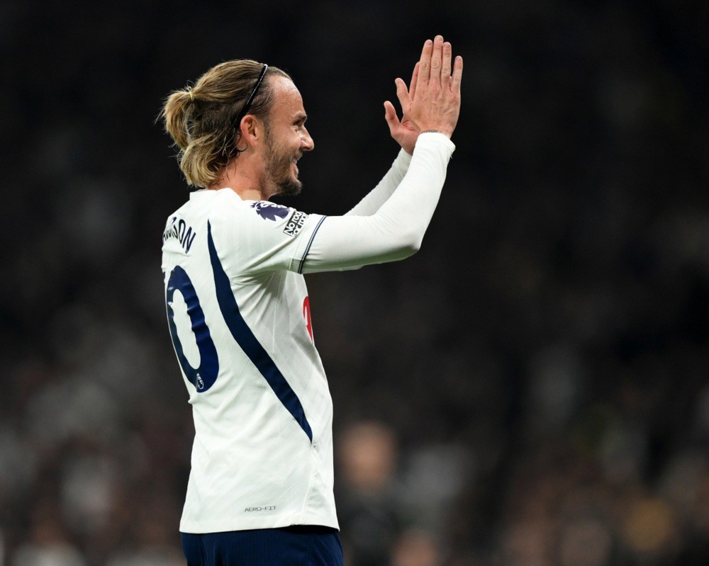 Maddison ghi dấu ấn trong chiến thắng đầu tiên của Spurs ở mùa giải năm nay. Ảnh: EPA.