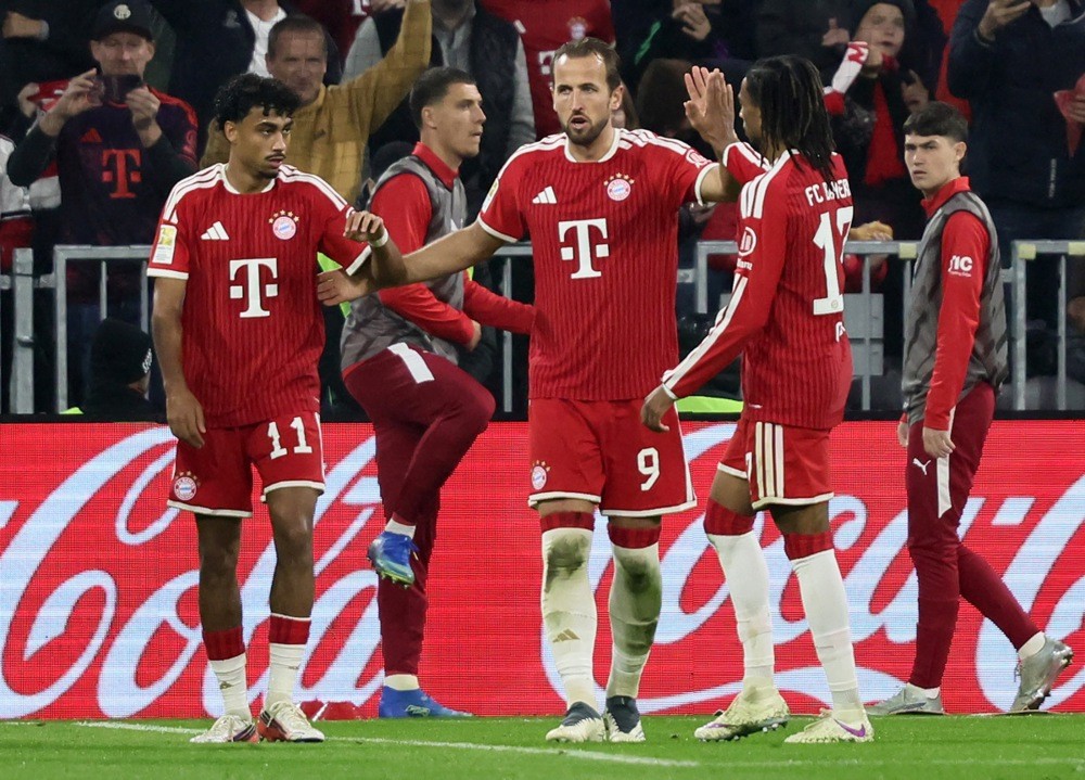 Harry Kane sẽ là chủ công của Bayern. Ảnh: EPA.