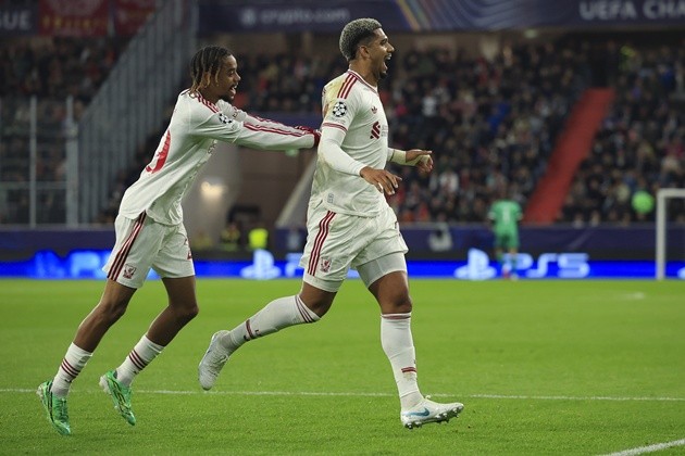 Araujo đang dần trở thành nhân tố quan trọng trong đội hình Liverpool. Ảnh: EPA