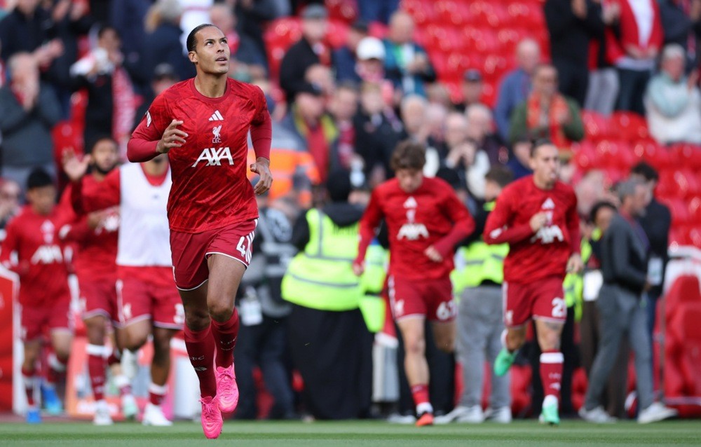 Van Dijk và Liverpool đã có 2 chiến thắng quan trọng liên tiếp. Ảnh: EPA.