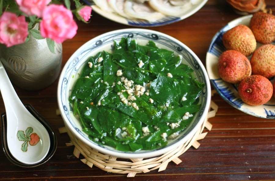 canh rau ngot
