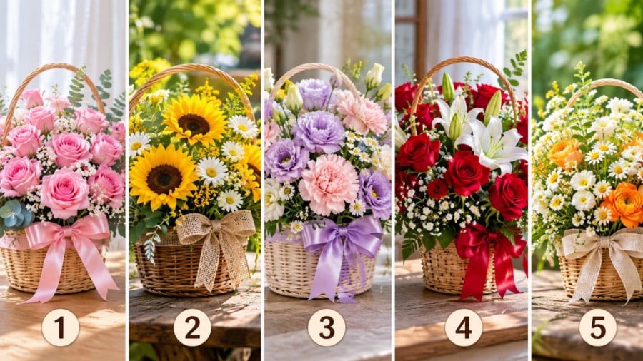 Bạn chọn lẵng hoa nào?