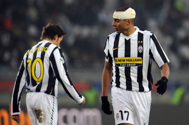 Hai chân sút cùng viết nên một chương đáng nhớ trong lịch sử Juventus. Ảnh: Valerio Pennicino/Getty Images.