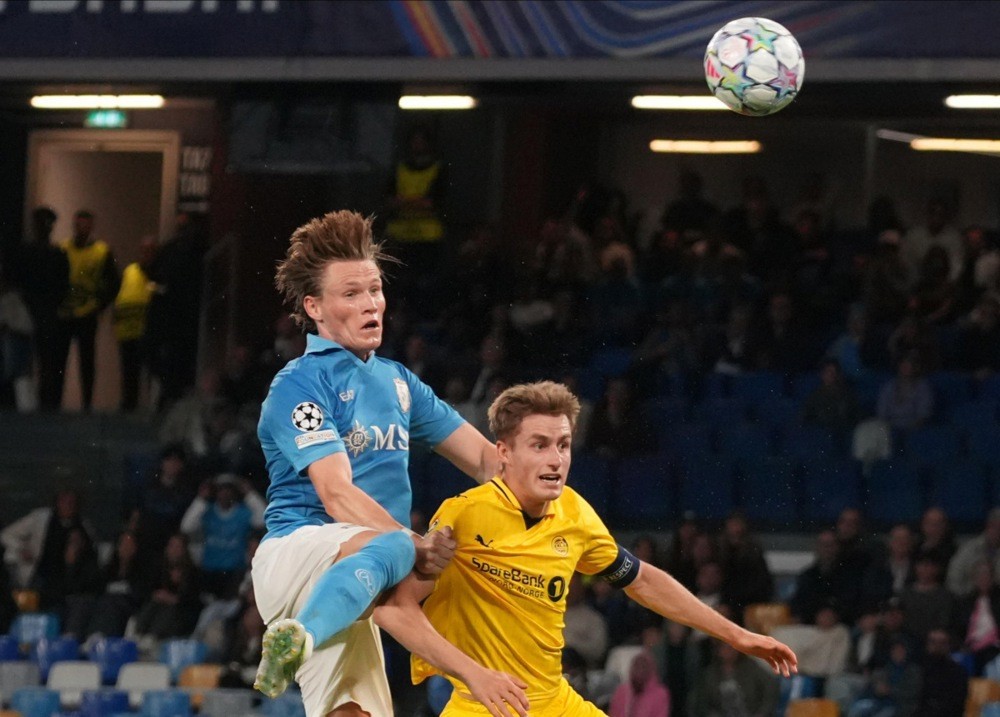  McTominay là điểm tựa khi Napoli chưa tìm được sự ổn định. Ảnh: EPA.
