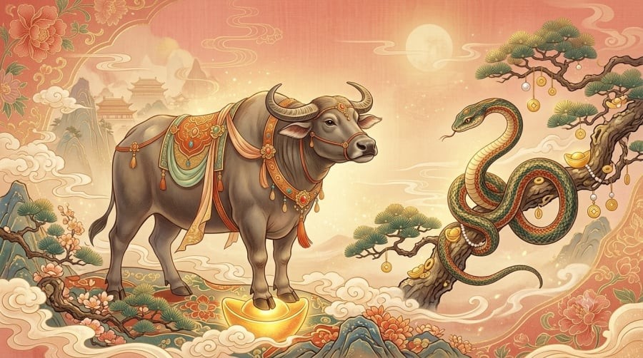 Tuổi Sửu và tuổi Tỵ được cho là có lợi thế khi biết tính toán chi tiêu, kiên trì tích lũy và thận trọng với các quyết định tài chính.