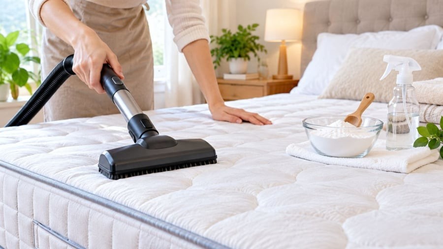 Bạn hoàn toàn có thể làm sạch đệm tại nhà mà không cần thuê thợ chuyên nghiệp
