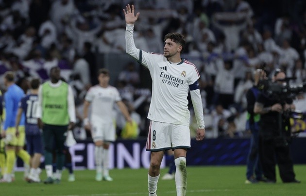 Federico Valverde - 7.3: Sắm vai hậu vệ phải lai, Valverde là 