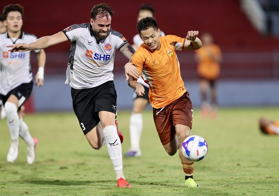 Hình ảnh từ một trận đấu tại V-League 2026/27. Ảnh: VPF.