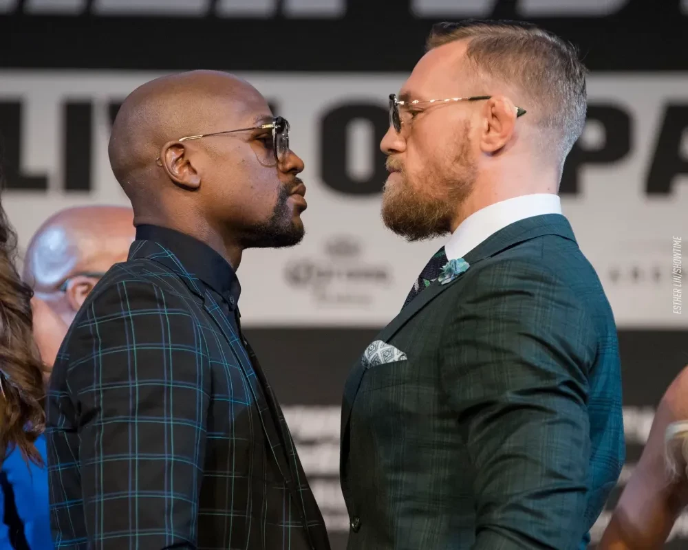 Floyd Mayweather and Conor McGregor