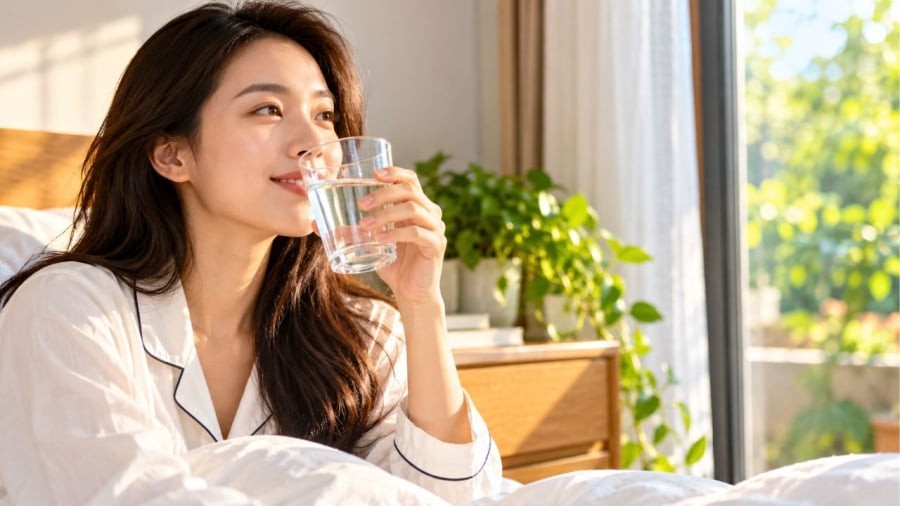 Vì sao nên uống nước khi thức dậy?