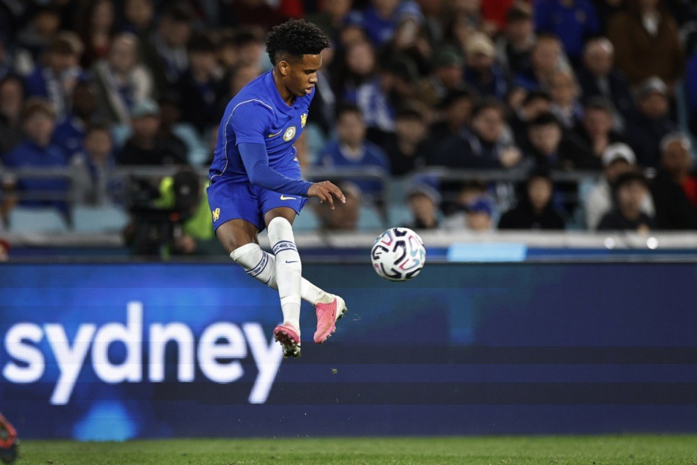 Estevao đang gặp khó ở Stamford Bridge. Ảnh: EPA.