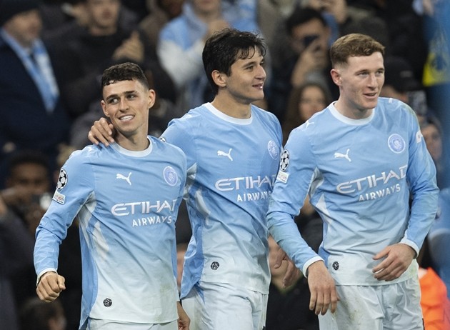 Manchester City đang có chuỗi phong độ ấn tượng. Ảnh: EPA/PETER POWELL
