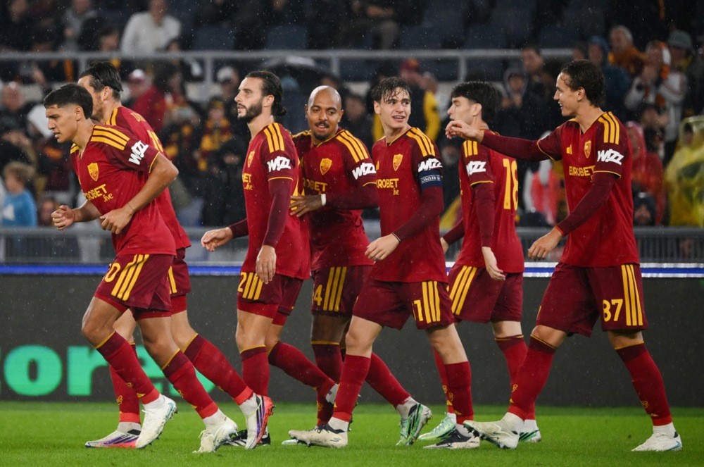 Roma đang có giai đoạn khởi đầu mùa giải như mơ. Ảnh: EPA.
