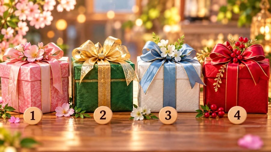 Bạn chọn hộp quà nào?