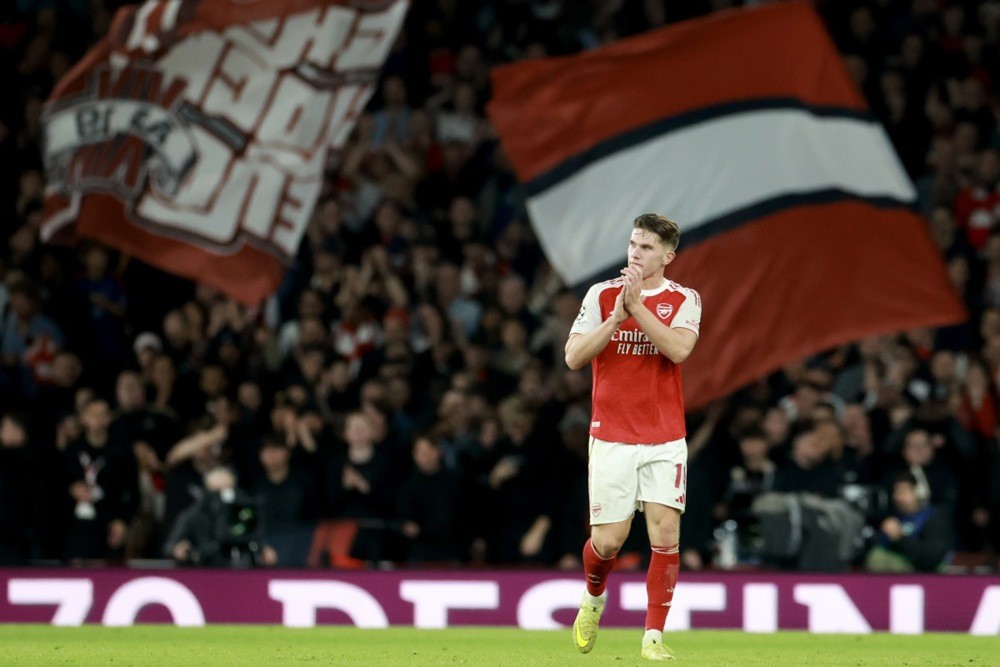 Viktor Gyokeres đang không được trọng dụng tại Arsenal. Ảnh: EPA.