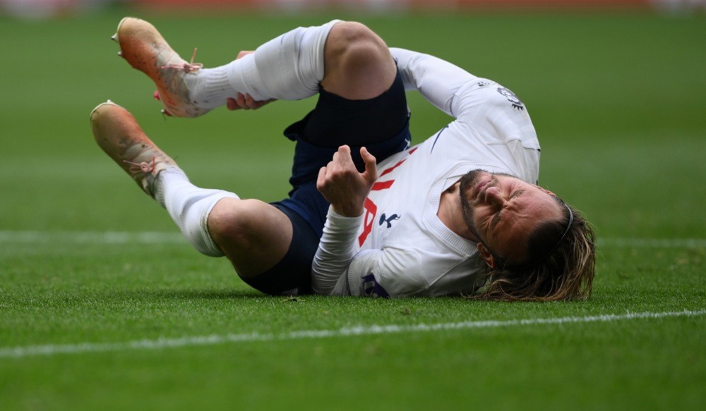 Chấn thương ngăn cản bước tiến của Maddison tại Tottenham. Ảnh: EPA.