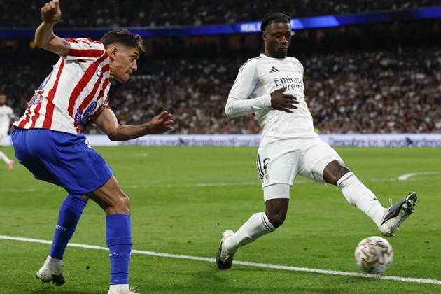Camavinga có thể được trọng dụng trong trận El Clasico vào ngày 26/10 tới. Ảnh: EPA