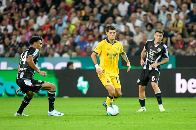 AC Milan là thách thức với Udinese. Ảnh: EPA