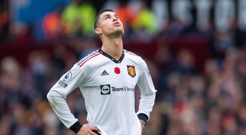 Ronaldo công khai chỉ trích Ten Hag, cách điều hành của thượng tầng MU. Ảnh: EPA.